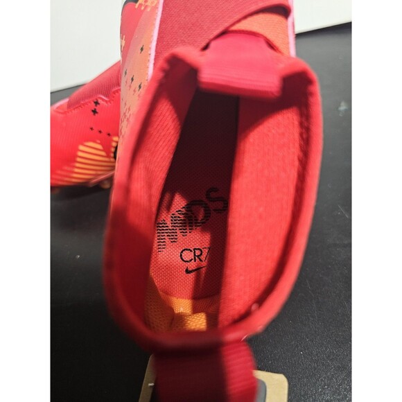 Nike Zoom Mercurial Superfly 9 CR7 Soccer Cleats Speed Crimson Sz 6Y FJ0353-600 - Picture 7 of 10